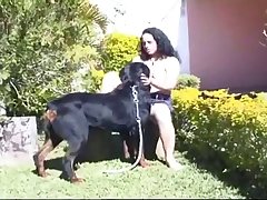 Maddy Reilly Plays With The Dog And Gets A Great Fuck With Black Dick