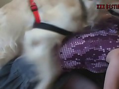 Wife Fuck Dog Hidden Cam